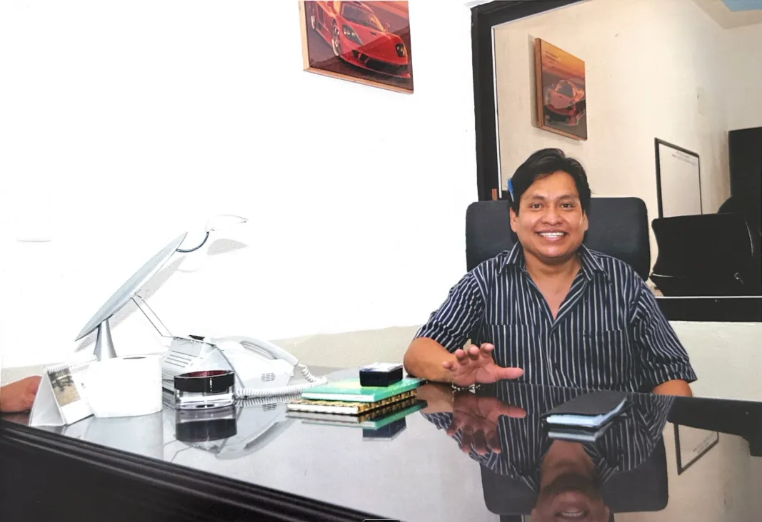 Martín Soto Bautista, fundador de Lácteo Industria Soto desde 1993 en Arriaga, Chiapas